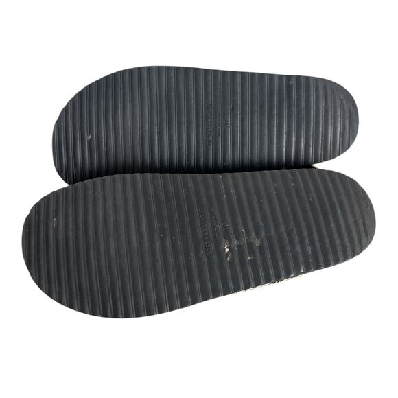 Anthropologie Freda Salvador Snake Print Double Buckle Sandals Size 10 - Picture 8 of 9